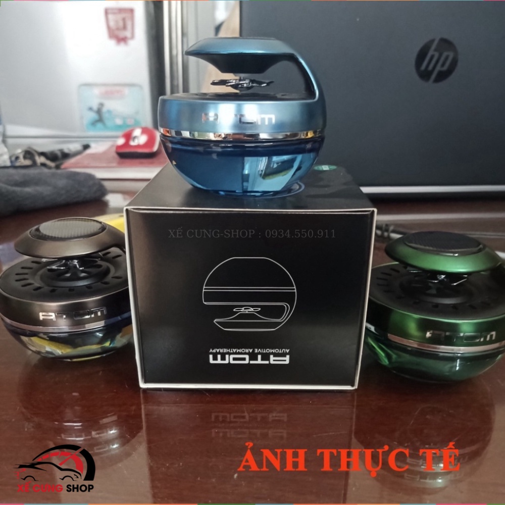 Nước hoa ô tô cao cấp Atom chạy năng lượng mặt trời