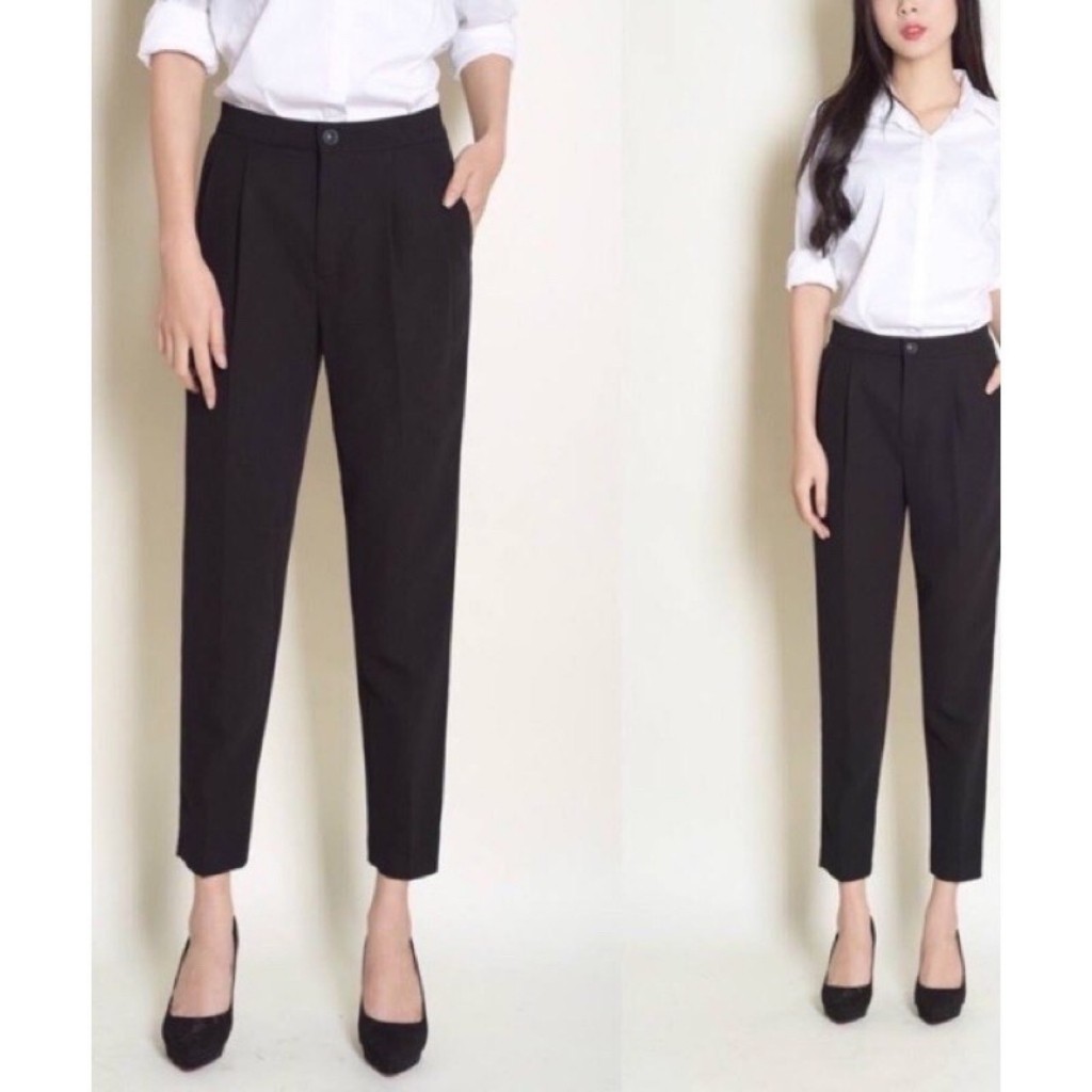 Quần Baggy Nữ Công Sở Dáng Đứng Loại 1 Quảng Châu - Cực Kì Đẹp  Mặc Dễ Chịu - Thoải Mái - Kem Shop | BigBuy360 - bigbuy360.vn