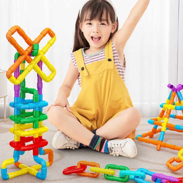 Bộ Lego ghép hình ống nước độc đáo 78 chi tiết cho bé trai, bé gái