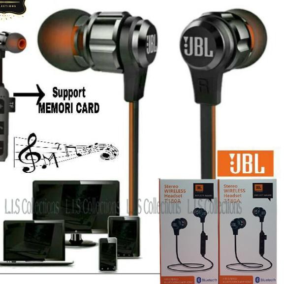 Tai Nghe Bluetooth Jbl T180A Có Khe Cắm Thẻ Nhớ