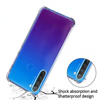 Ốp lưng Xiaomi Redmi Note 8, Note 8T silicon dẻo trong suốt chống sốc