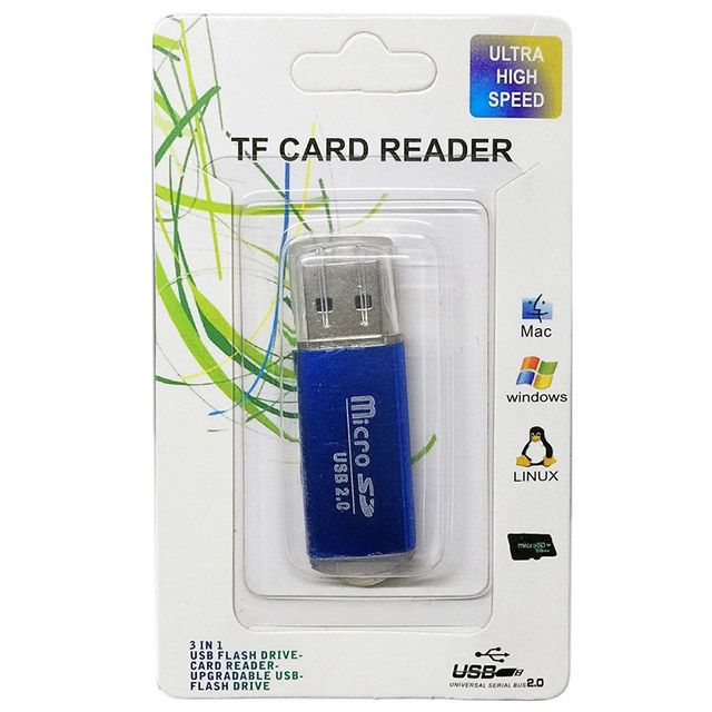 Đầu đọc thẻ MicroSD PeepVN Ultra (Xanh dương)