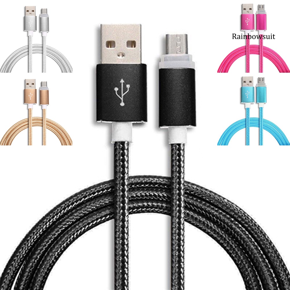Dây Cáp Sạc Và Đồng Bộ Dữ Liệu Micro Usb 1 / 2 / 3m Cho Điện Thoại Android
