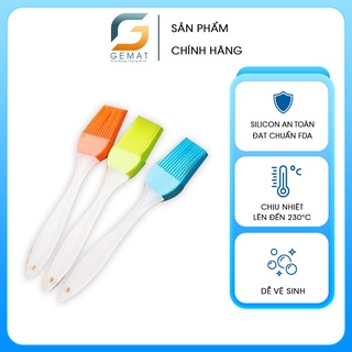 Dụng cụ làm bánh, chổi quét dầu ăn- nước sốt- bơ bằng silicon chịu nhiệt