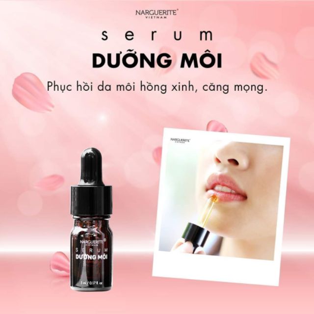 SERUM DƯỠNG MÔI, GIẢM THÂM MÔI MẪU MỚI