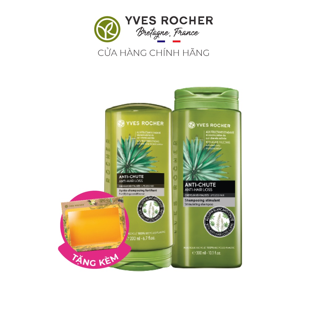 [Mã FMCGMALL -8% đơn 250K] GIFT SET 15 - ANTI-HAIR LOSS HAIR CARE - Combo Yves Rocher giúp tóc giảm gãy rụng