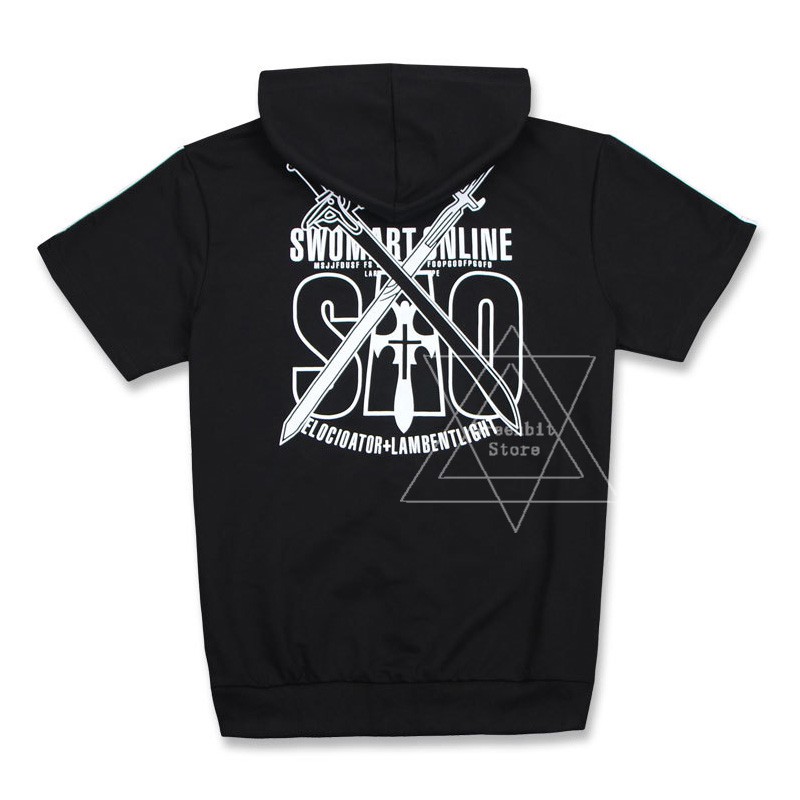 Áo khoác có nón in hoạ tiết Sword Art Online sao kirigaya kazuto thời trang | BigBuy360 - bigbuy360.vn