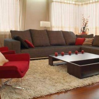 Thảm lông xù trải sàn 1,6m×2m