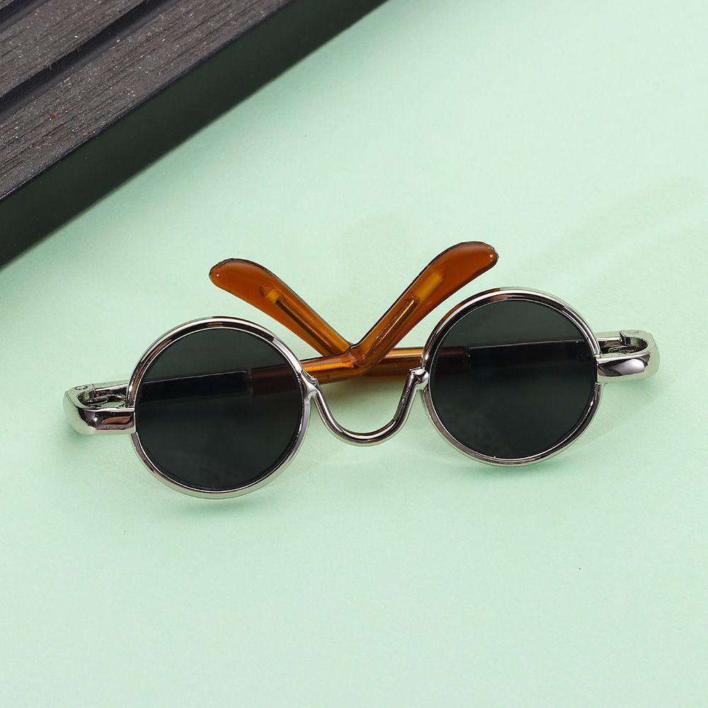 RAINBOW Kính Mắt Gọng Tròn Dễ Thương Cho Búp Bê Tỉ Lệ 1 / 61 / 12