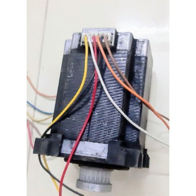 Motor bước (step motor) 74x55x55mm nặng 1.2kg