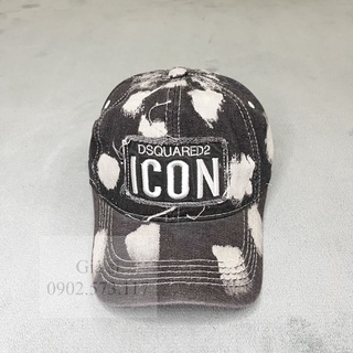 nón kết Mũ lưỡi trai jean thêu mạc icon