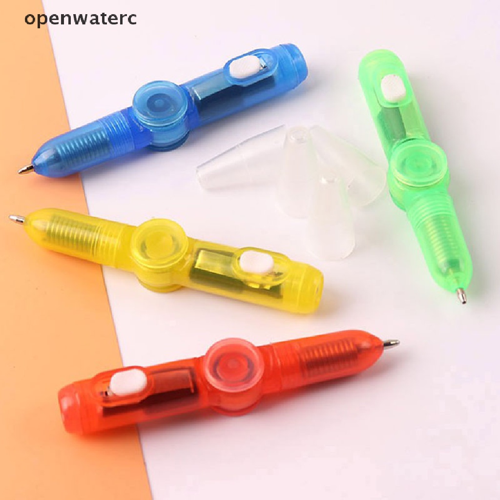 (MớI) Con Quay Đồ Chơi Fidget Spinner Với ĐèN LED 2 Trong 1