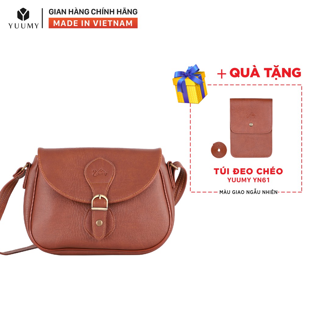 [Mã WABRBAGS giảm 20K đơn 99K] Túi đeo chéo thời trang nữ YUUMY YN29 (Tặng túi đeo chéo YN61)