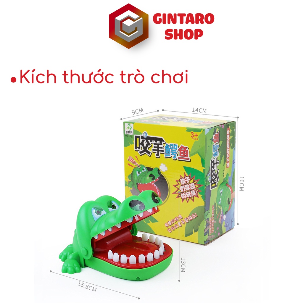 Combo đâm hải tặc và khám răng cá sấu size lớn nhất dành cho bé và gia đình giải trí GINTARO SHOP