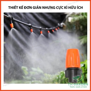 Bộ kit phun sương tưới cây tự động TH Garden