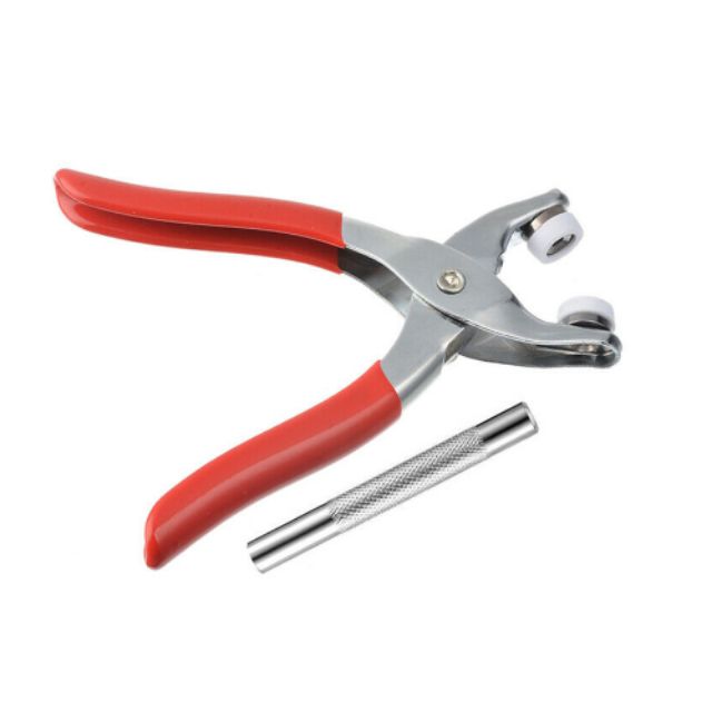 Kìm bấm cúc vành và 100 cúc vành màu