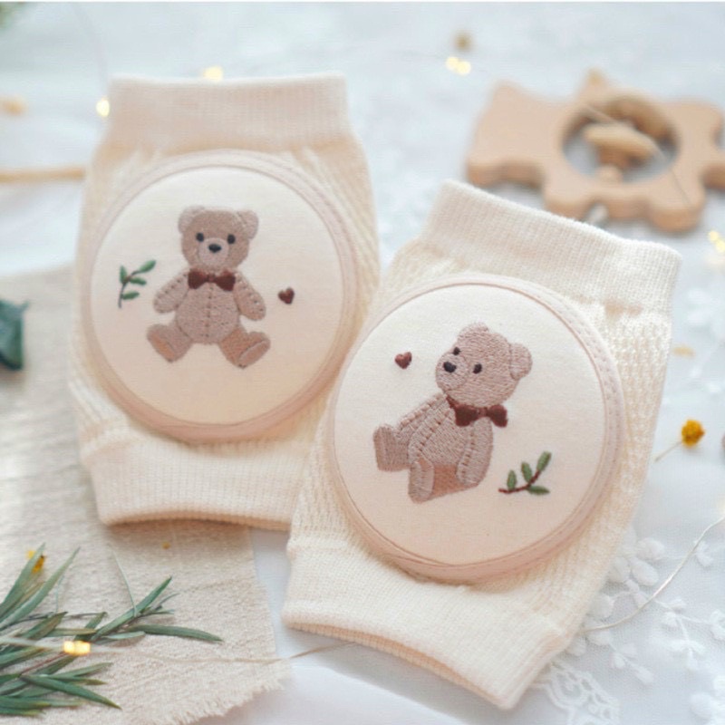 vớ gối tập bò bảo vệ đầu gối bé,lưới thông thoáng