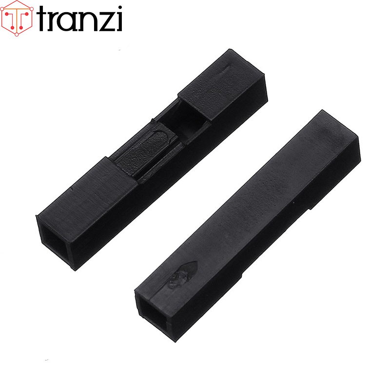 Vỏ header 2.54mm dupont 1P 13,95mm đen - túi 100 cái