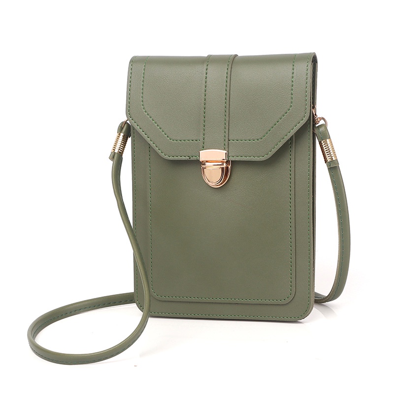 IELGY Túi Đeo Chéo mini Dọc Siêu Mỏng Cho Nữ