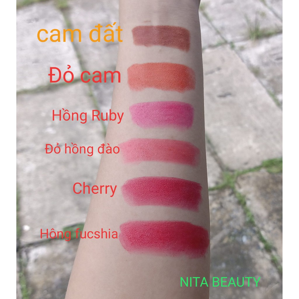 Son lì thiên nhiên không chì Nita - Nature Lipstick sử dụng được cho bà bầu - son thỏi dưỡng môi NT05 | BigBuy360 - bigbuy360.vn