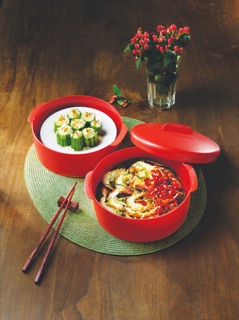 Xửng hấp Steam It Tupperware chính hãng