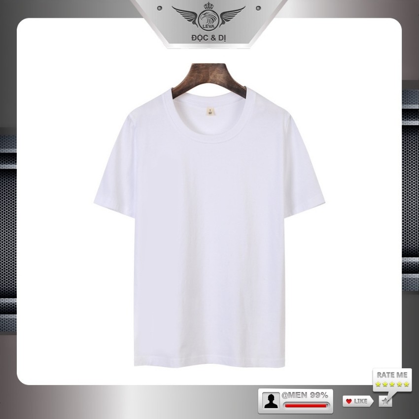 Áo thun nam tay ngắn cổ tròn form Bassic LEVAMEN chất liệu cotton 100% dày dặn co giãn 4 chiều trẻ đẹp AT003 | BigBuy360 - bigbuy360.vn