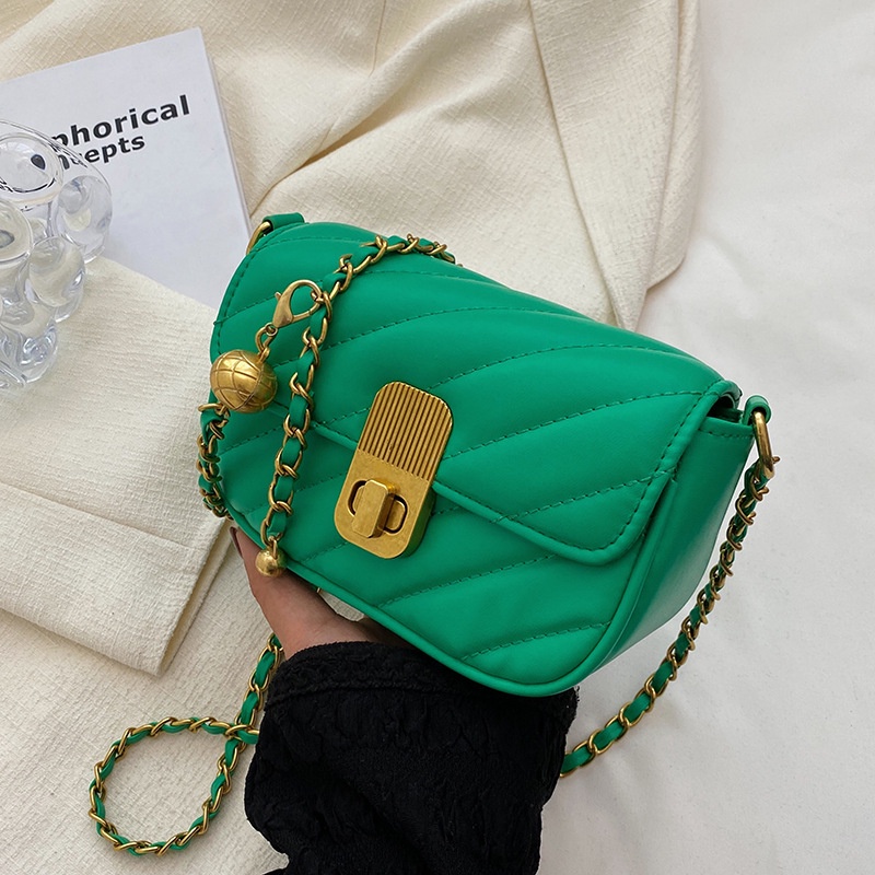 Túi Đeo Vai Cỡ Nhỏ Dây Xích Thời Trang Mùa Hè 2022 Cho Nữ