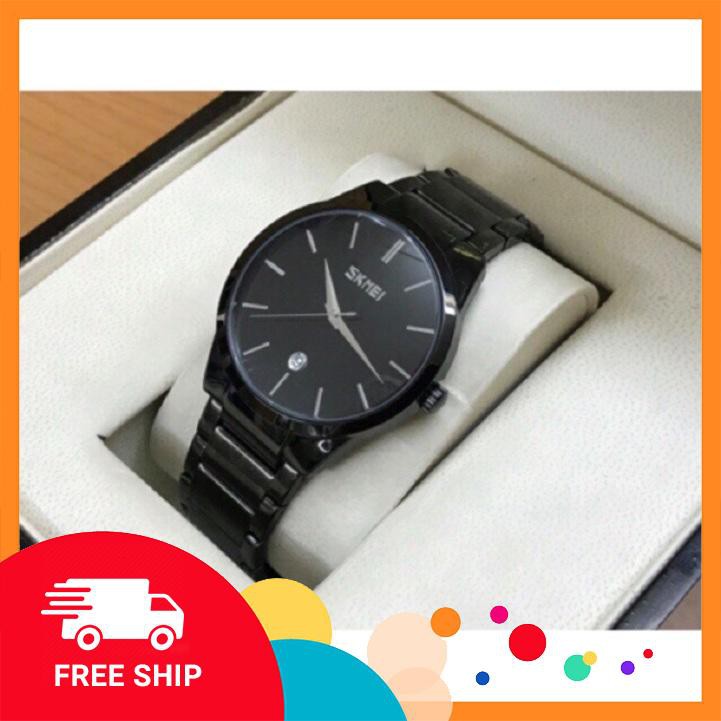 [ Free Ship ] Đồng hồ nam dây thép không gỉ SKMEI 9140 | BigBuy360 - bigbuy360.vn