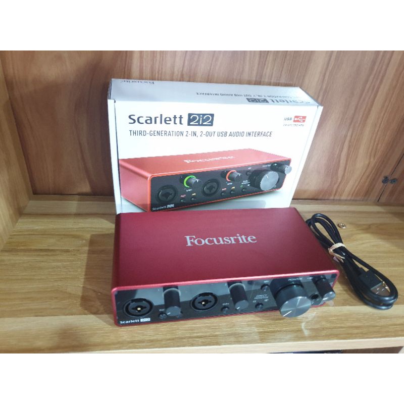 Focusrite 2i2 gen 3 - Hàng mới