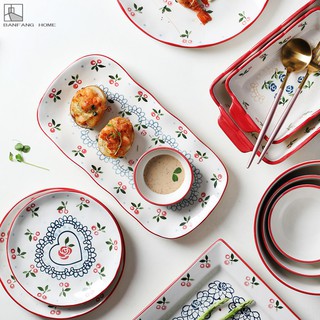 BANFANG Bát / dĩa gốm phong cách retro xinh xắn