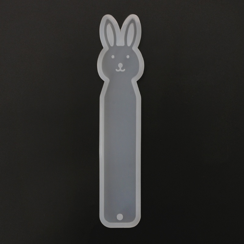 Khuôn Silicone Làm Thẻ Đánh Dấu Sách Hình Chữ Nhật Tiện Dụng