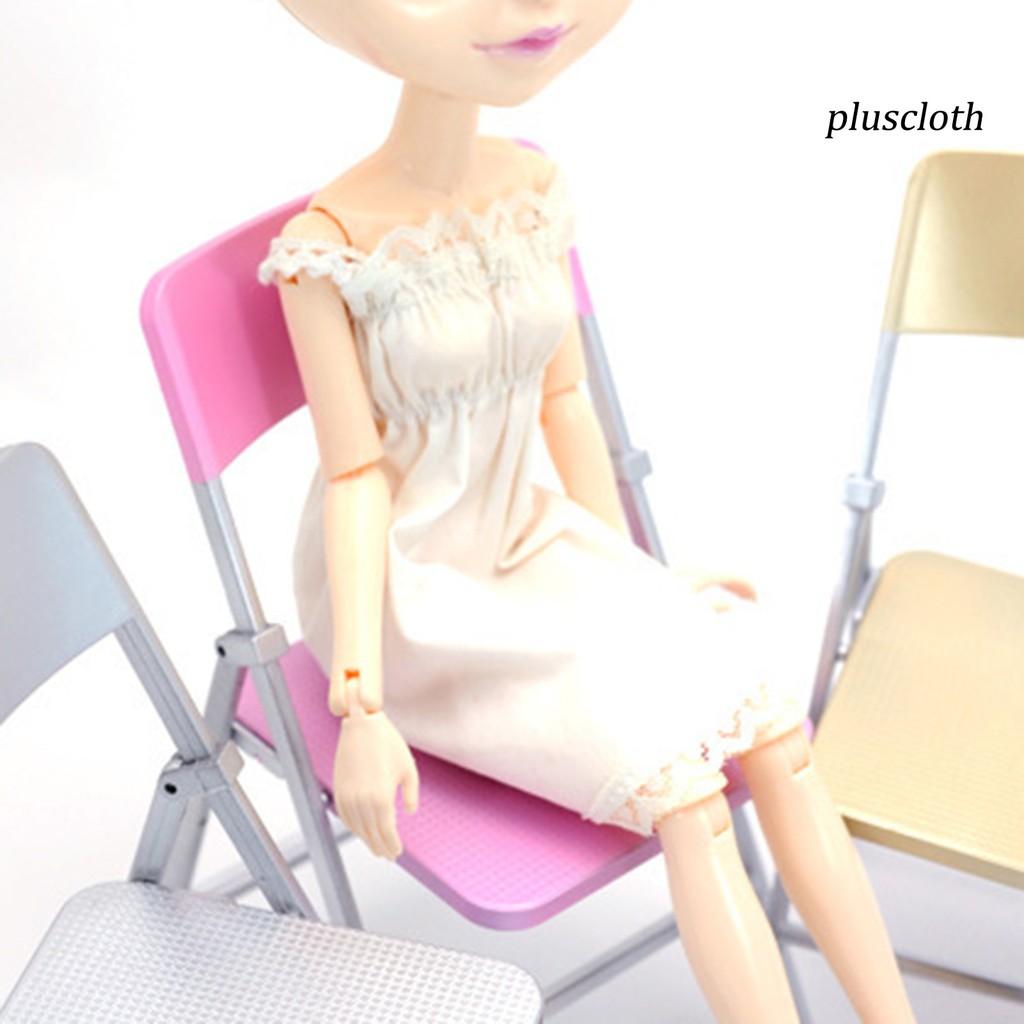 Ghế Đồ Chơi Mini Dễ Thương Cho Nhà Búp Bê Tỉ Lệ 1: 6