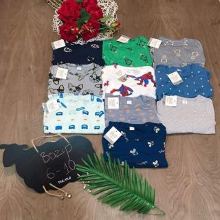 Combo 3 bộ bozip size nhỡ