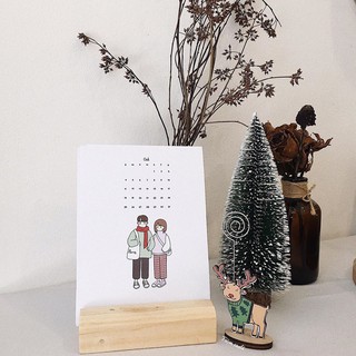 Lịch 2020 Đế Gỗ