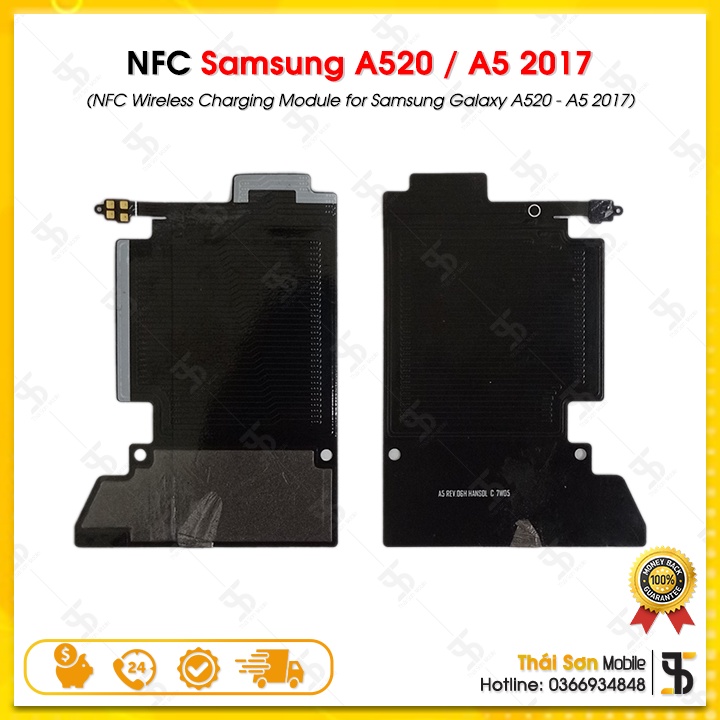 NFC Samsung A520 / A5 2017 - Vỉ Sạc Không Dây NFC Điện Thoại Samsung Galaxy A5 Zin Bóc Máy