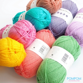 Len sợi Acrylic Paintbox Yarns Simply DK (Tông màu tươi)