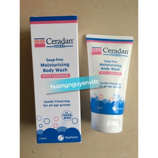 Ceradan Moisturizing Body Wash - Sữa Tắm Và Rửa Mặt Dưỡng Ẩm