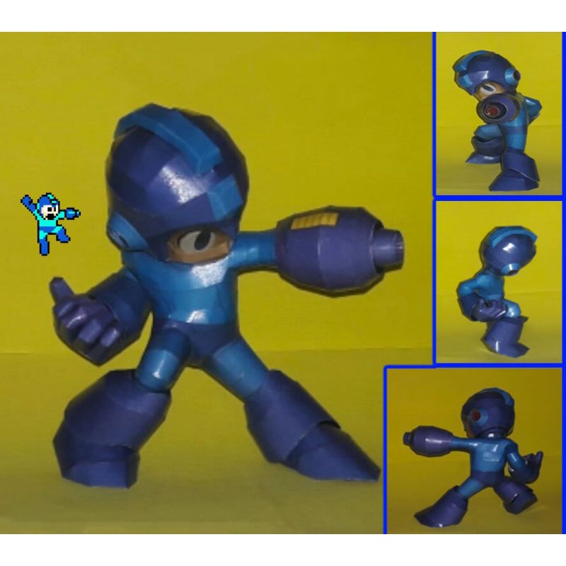 Mô hình giấy Game Megaman