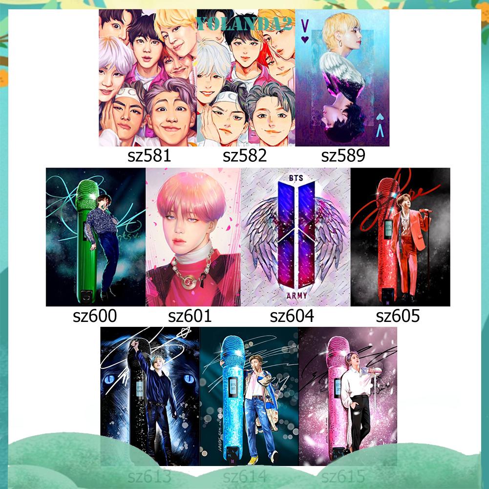 Bộ Tranh Đính Đá Đính Đá Tự Làm Hình Bé Trai Phong Cách Hàn Quốc