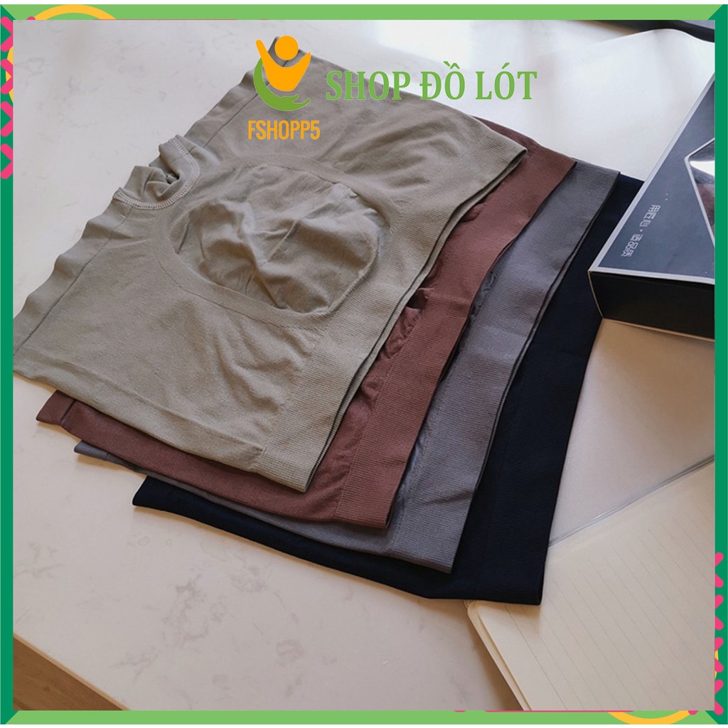 SET 3 Quần sịp boxer dệt kim cao cấp co giãn xuất nhật FREESIZE 55-70Kg