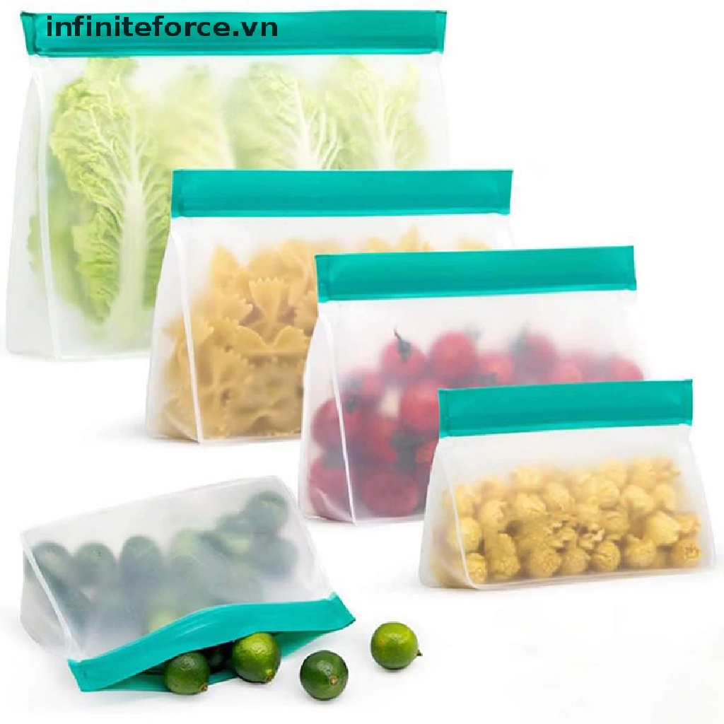 Zip Thực Phẩm Silicone Tái Sử Dụng