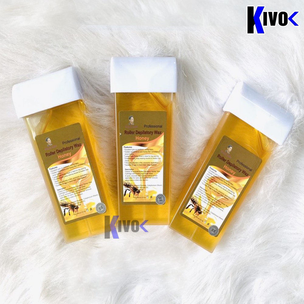 Gel Wax Lông Mật Ong Horshion 750ml, ROLLER DEPILATORY 100g- Gel Wax Lông Nách, Chân Tay Bikini Vùng Kín - Wax Lông Kivo