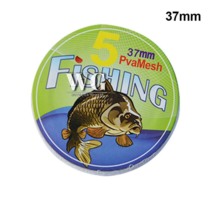 Cuộn túi lưới bằng PVA có thể hòa tan trong nước chuyên dụng đựng mồi câu cá