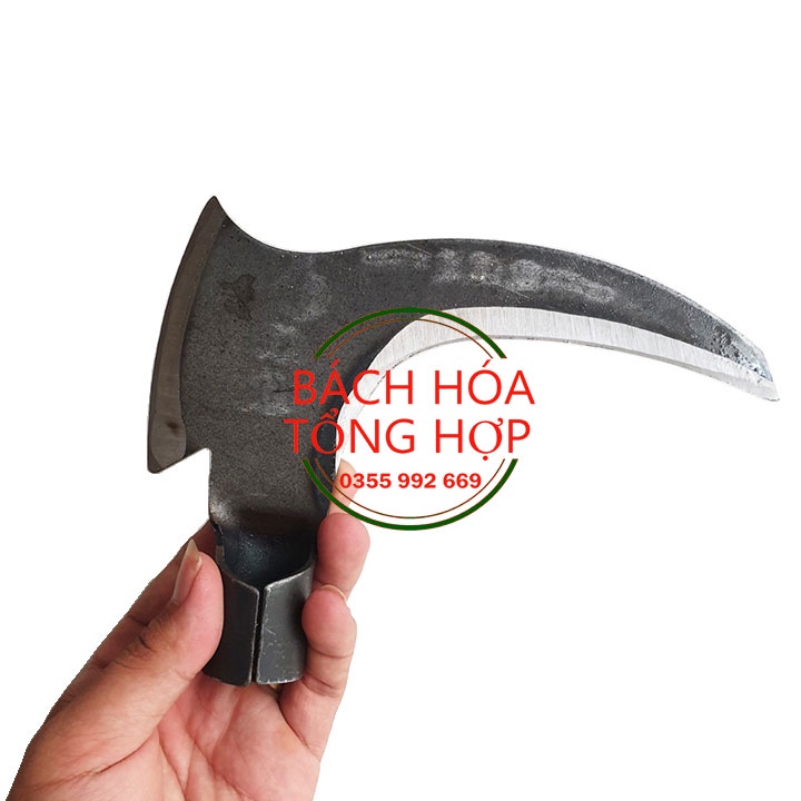 Liềm Vạt Cỏ Kết Hợp Dao Rìu Cắt Cành, Chặt Cành Trên Cao