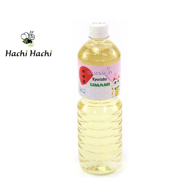 Gia vị Sake nấu ăn Ryorishu Umami 880ml - Hachi Hachi Japan Shop