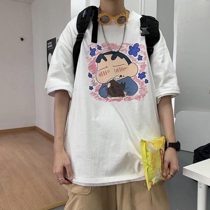 Áo Phông Nam Nữ Tay Lỡ Unisex - Hàng Cao Cấp Loại 1, Phong Cách Trẻ Trung ,Chất Liệu Thun Cotton Dày Mịn Thoáng Mát