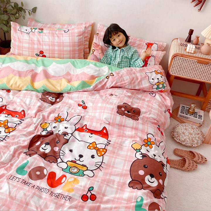 Ga trải giường chống thấm cotton 2 lớp loại tốt siêu mềm, siêu đẹp, cho giấc ngủ ngon (1 món ga giường) sport