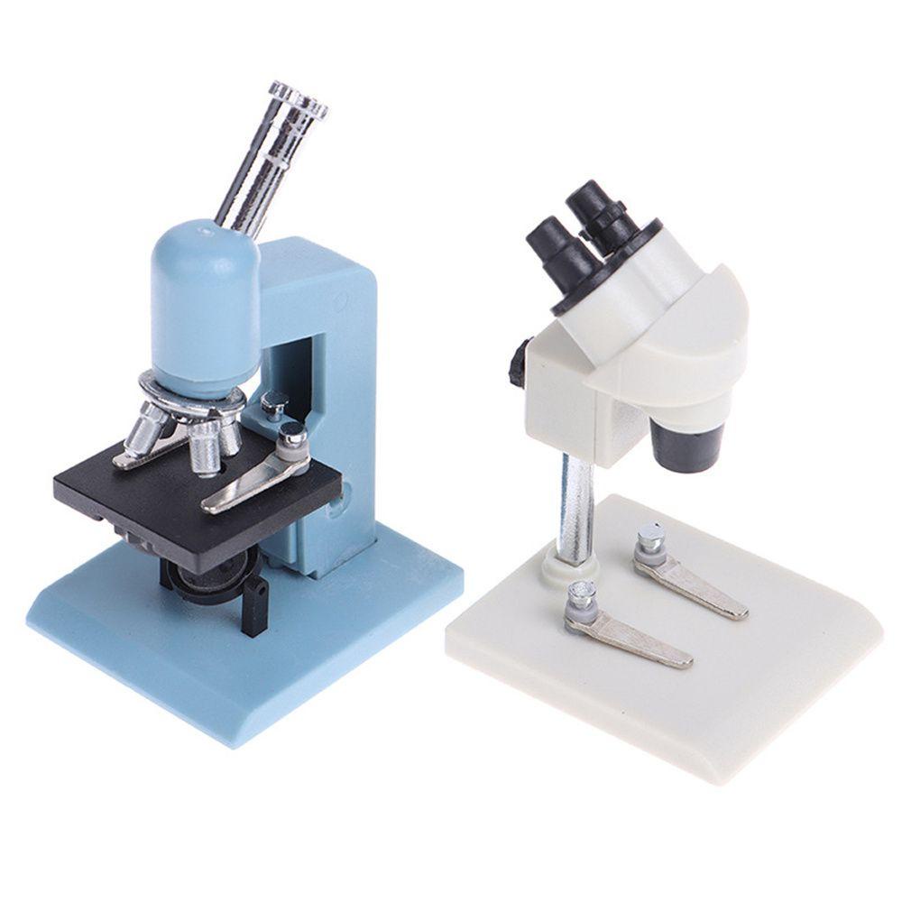 Kính Hiển Vi Đồ Chơi Mini Tỉ Lệ 1: 12 Cho Nhà Búp Bê
