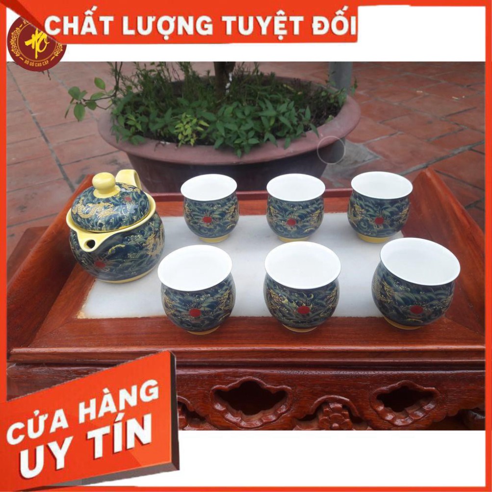 [ HÀNG NHẬP KHẨU ] Bộ ấm chén Long Quy Phú Quý cao cấp - BẢO HÀNH 1 ĐỔI 1 - UY TÍN CHẤT LƯỢNG