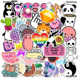 <Hot~new>50PCS Sticker Girl Anime Stiker For Children On The Skateboard Suitcase stickers